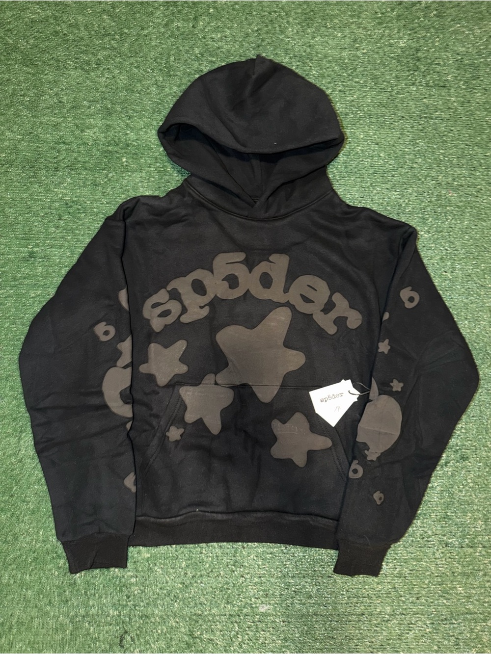 Black Beluga Spider Hoodie